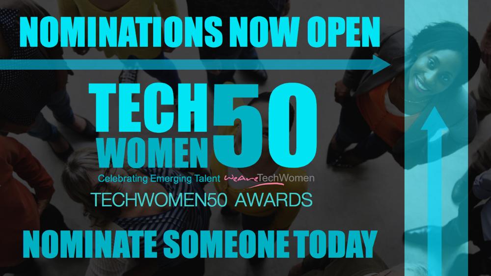 WeAreTechWomen's TechWomen50 Awards